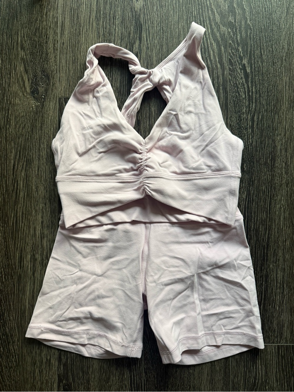 Light Pink Golden/Aritzia Set